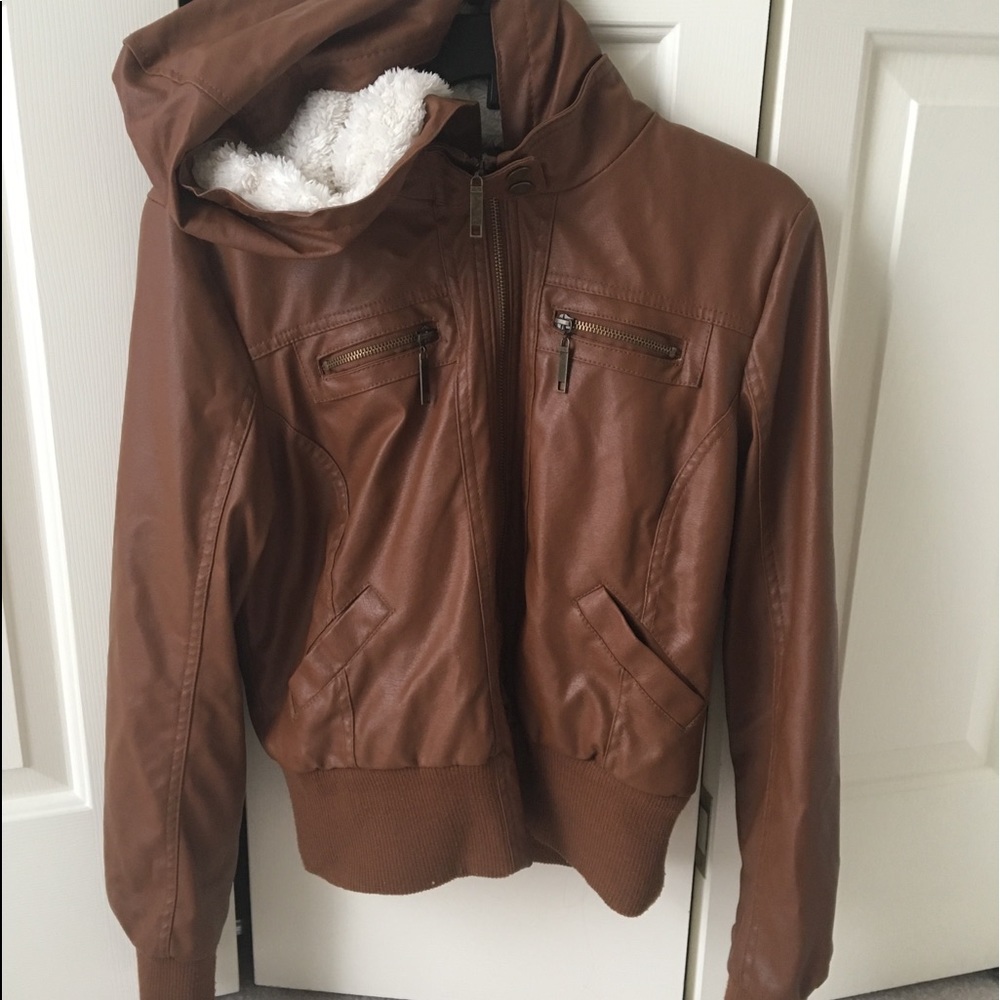 Leather Brown Jacket